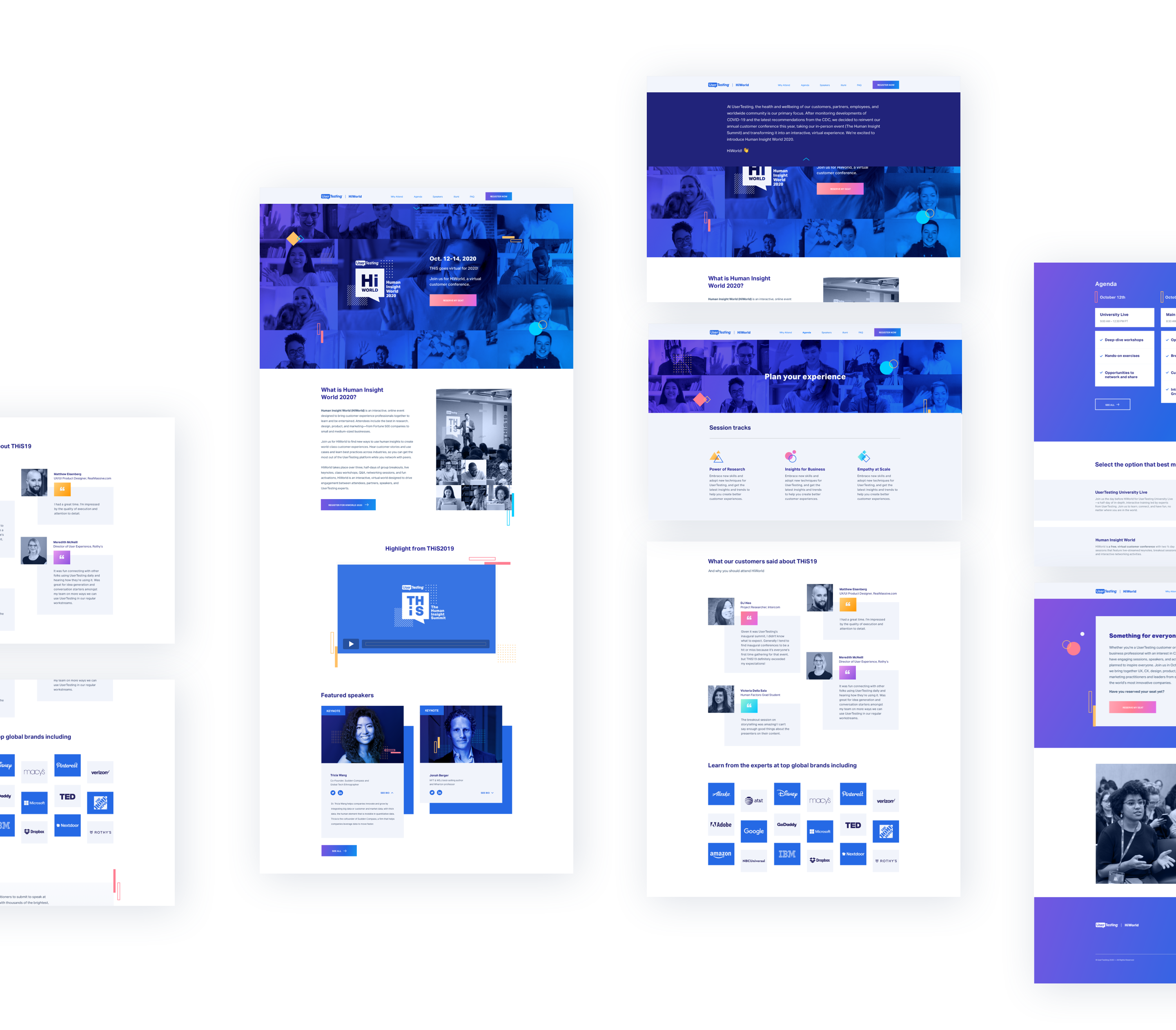HiWorld — event website