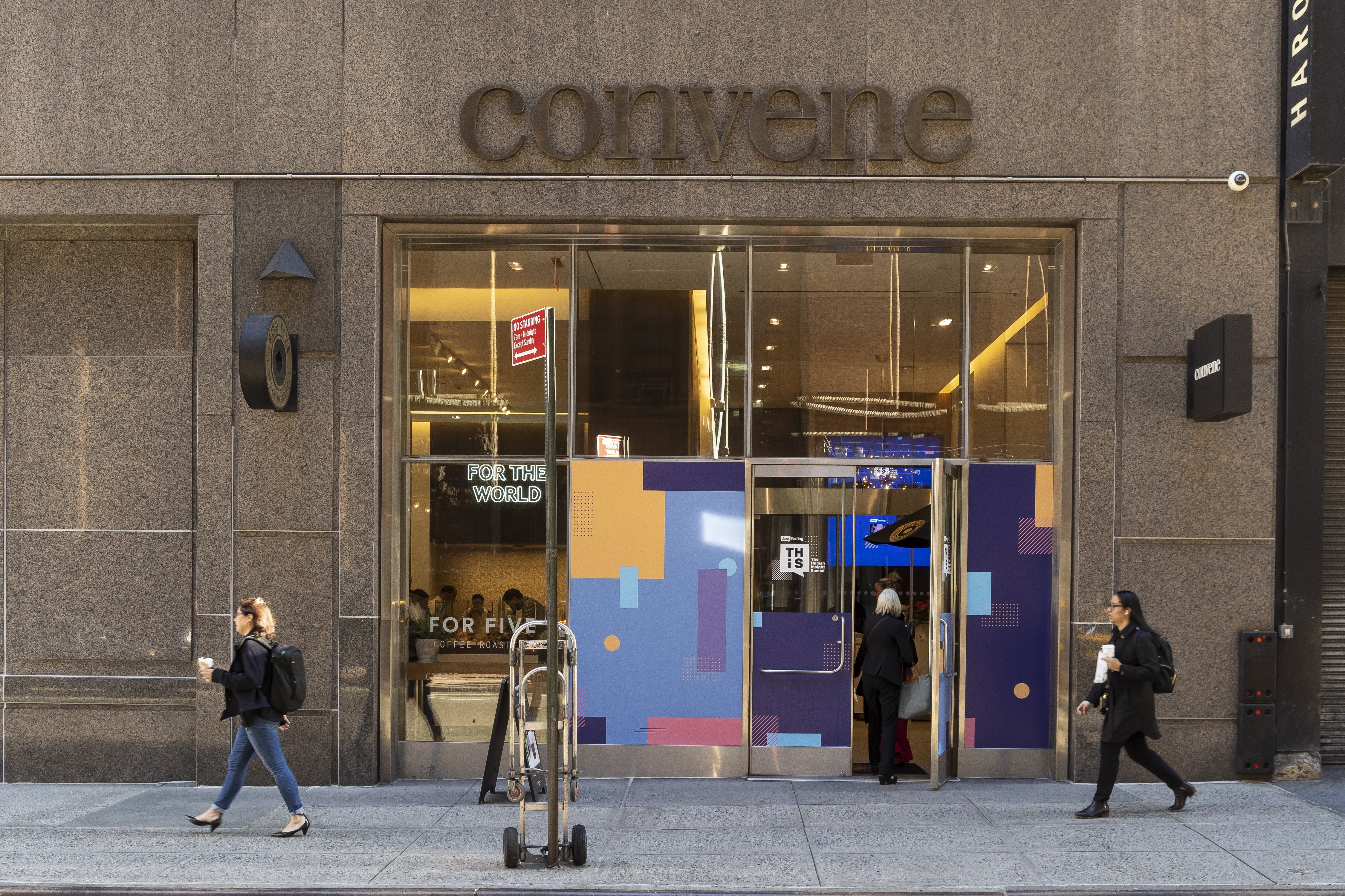 Convene venue exterior on the day of THiS 2019
